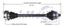 Picture of Audi A4 Left Front CV Shaft 2001 Only 8D0407451MX