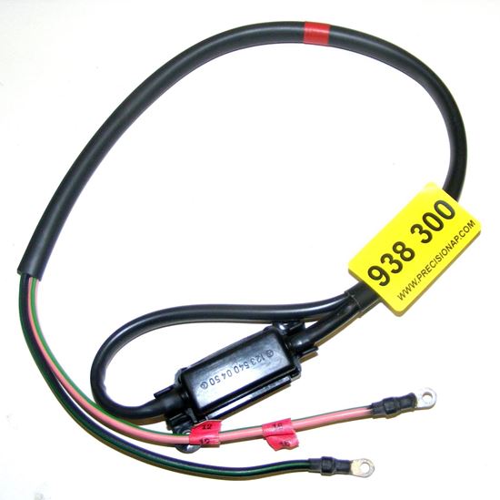 Picture of Mercedes heater fuse box with wiring, 1265403013  SOLD
