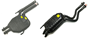 Picture of Mercedes muffler 1404904221