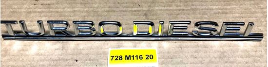 Picture of Mercedes turbodiesel sign 1168171915